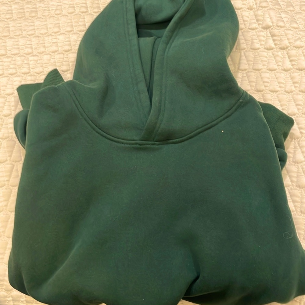 Dark green hoodie